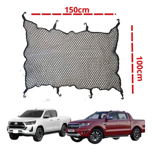 Imagem do produto Rede Caçamba Ram Rampage 100x150 Reforçada Com Elástico
