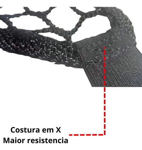Imagem do produto Rede Caçamba Ram Rampage 100x150 Reforçada Com Elástico