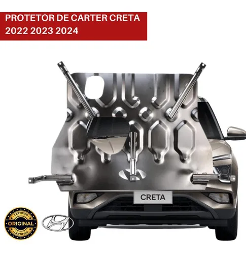 Imagem do produto Protetor De Cárter Motor Creta 2020 À 2024 Original Hyundai