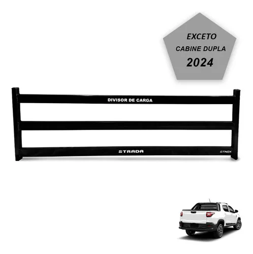 Imagem do produto Divisor/separador Caçamba Reforçado Fiat Strada 2021 A 2024
