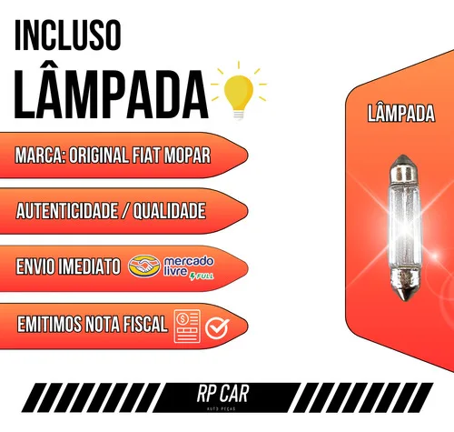 Imagem do produto Luz De Teto Original Fiat Uno/mobi/punto/palio 100176278