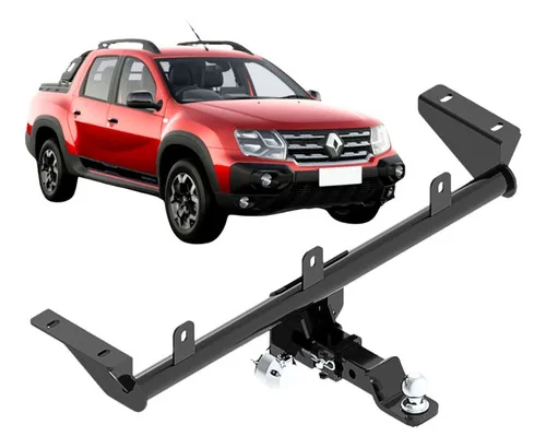 Engate Reboque Duster Oroch 2016 A 2019 2020 Removível 800kg