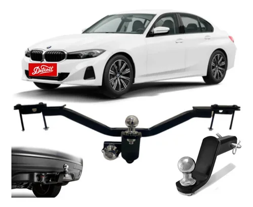 Reboque Bmw 320i 2019 A 2024 Tração 700kg Engate Removível