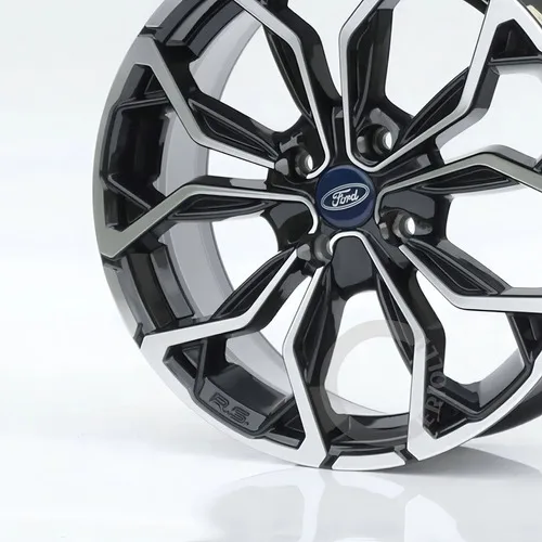 Imagem do produto Krmai Jogo De Rodas Aro 14 Ford Fiesta E Ford Ka Bicos Esportiva Cor Preto Diamantado 4x108