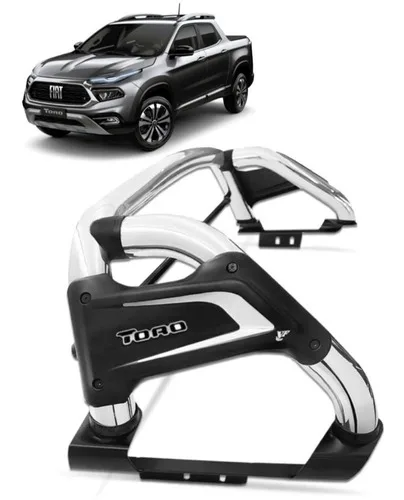 Santo Antônio Premium Cromado Fiat Toro 2016 2017 2018 2019