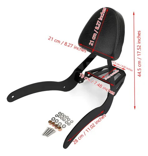 Imagem do produto Elrespaldo + Portaequipajes Para Indian Scout Sixty 14-20