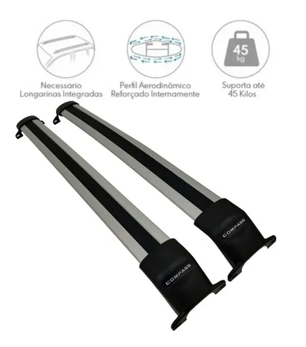 Imagem do produto Bagageiro Teto Travessa Do Jeep Compass 2022 23 Fix Original