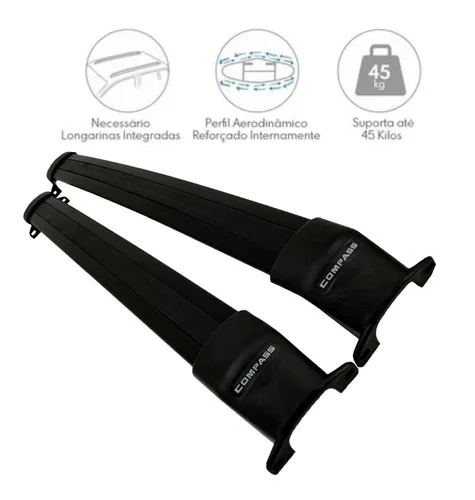 Imagem do produto Bagageiro Teto Travessa Do Jeep Compass 2022 23 Fix Original
