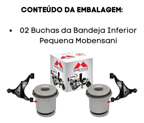 Imagem do produto Kit Buchas Balança Inferior Land Cruiser Prado 02/ Axios