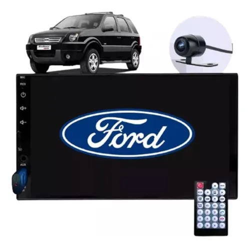 Central Multimidia Ecosport 2008 Camera Ré Bluetooth Espelha