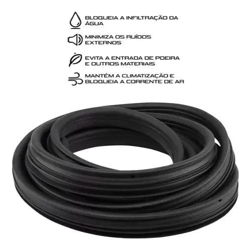 Imagem do produto Borracha Vedação Da Porta Ford Ka 2014 À 2021 Mod. Original