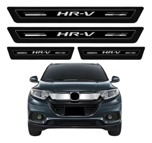 Imagem do produto Soleira Proteção Porta Resinada New Hr-v Hrv 2024 2025 Preto