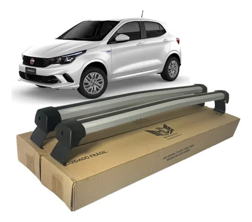 Rack De Teto Fiat Argo 2019 2020 2021 Bagageiro Aluminio