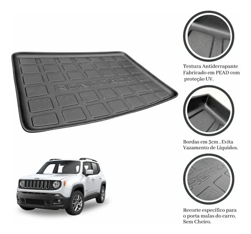 Imagem do produto Bandeja Protetor Tapete Porta Malas Jeep Renegade 2021 22 23