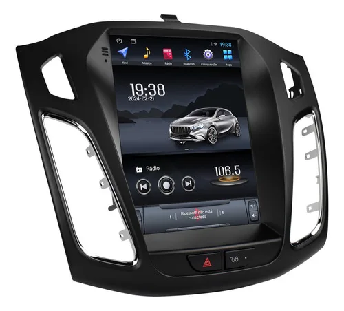 Multimidia Tesla Focus 2014/2019 Android Carplay 2gb 32gb