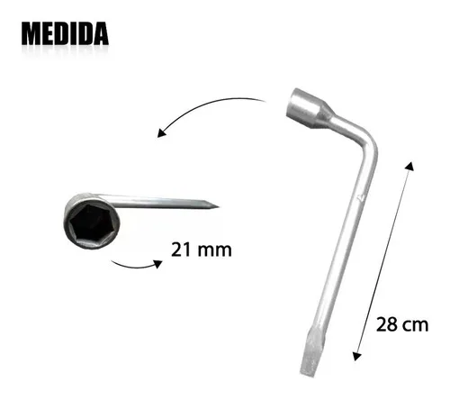 Imagem do produto Chave De Roda 21mm Carro Toyota Imediato