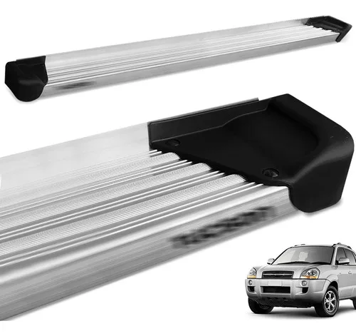 Estribo Lateral Tucson 2014 2015 Aluminio Natural Gtnox A3