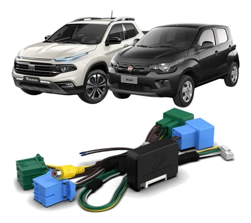 Interface Ativador De Câmera De Ré Fiat Toro Mobi 2022