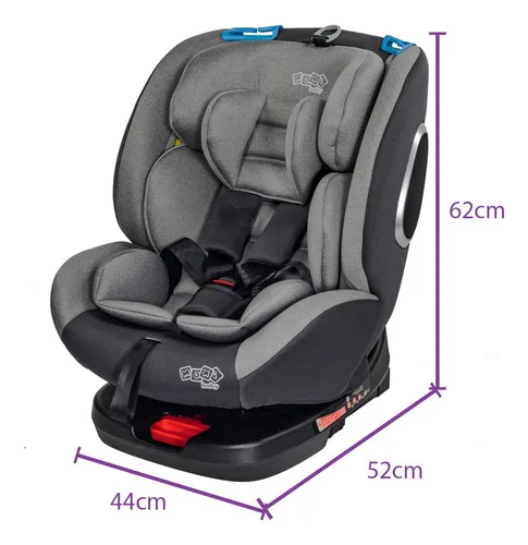 Imagem do produto Cadeira De Carro Infantil Max360 Isofix 36kgs Maxi Baby Cor Cinza