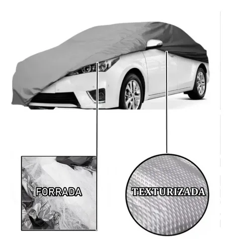 Imagem do produto Capa Pra Cobrir Carro Impermeável Forro Proteção Sol E Chuva