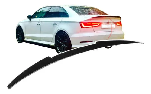 Aerofolio Spoiler Audi A3 S3 Rs3 Sedan 2014 A 2021 Preto Blk