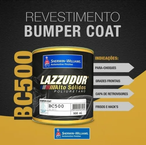 Imagem do produto Bumper Color Texturizador Bc500 Lazzuril - Cinza Antracite