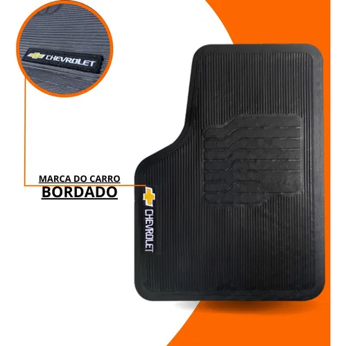 Imagem do produto Jogo Tapete Linha Chevrolet 5 Pçs Escolha Modelo Veículo