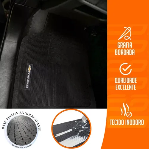 Imagem do produto Jogo Tapete Linha Chevrolet 5 Pçs Escolha Modelo Veículo