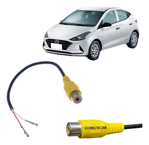 Chicote Conector Câmera De Ré Hyundai (hb20 2021 Em Diante)