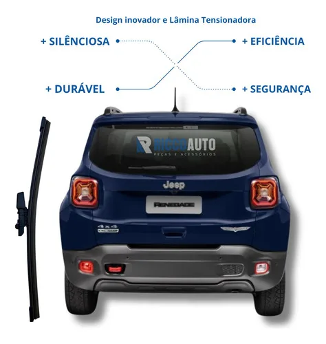 Imagem do produto Palheta Limpador Traseiro Renegade 2016 2017 2018 Á 2023