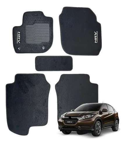 Jogo Tapetes Internos Automotivo Carpete Premium Bordado