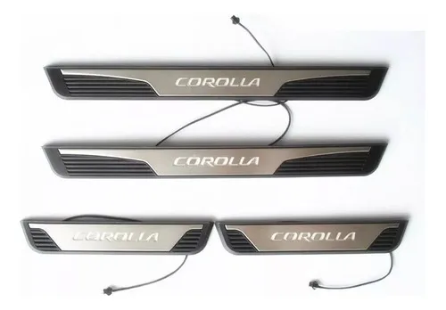 Imagem do produto Soleira Corolla Gli Xei Xrs Altis 2015 2018 2019 Led Azul