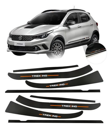 Imagem do produto Kit Soleiras Adesivas Argo Trekking Proteção Anti Risco
