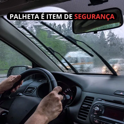 Imagem do produto Palheta Limpador Parabrisa Dianteiro Silicone Bosch Paleta