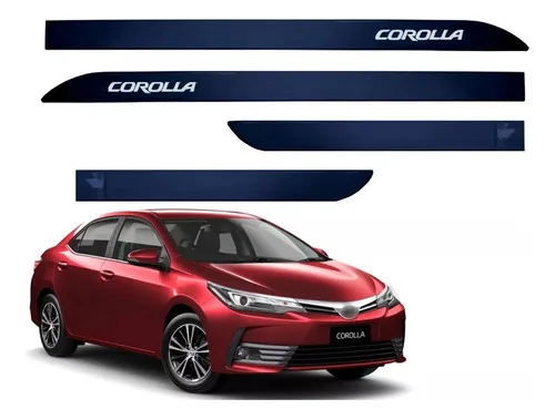 Imagem do produto Friso Lateral Facão Corolla 2008 A 2020 Escolha Aqui Sua Cor