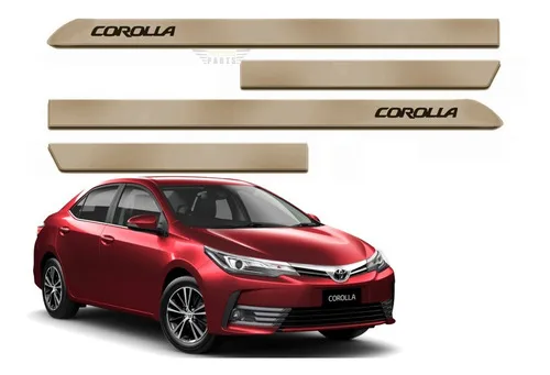Imagem do produto Friso Lateral Facão Corolla 2008 A 2020 Escolha Aqui Sua Cor