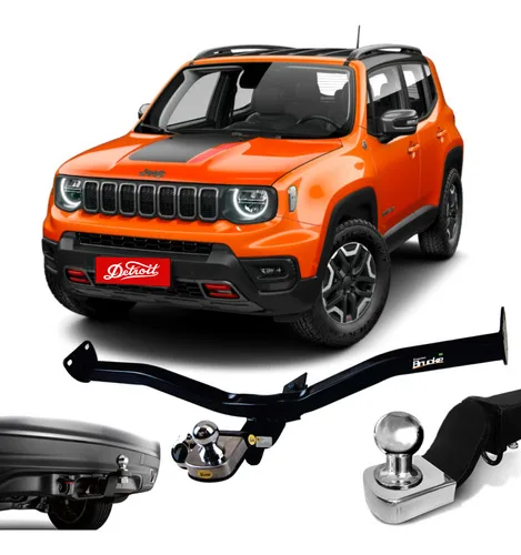 Rabicho Jeep Renegade 2015 A 2025 700kg Engate Kit Completo
