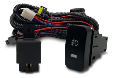 Imagem do produto Kit Farol Milha Auxiliar Civic 2004 2005 2006 + 4 Brindes