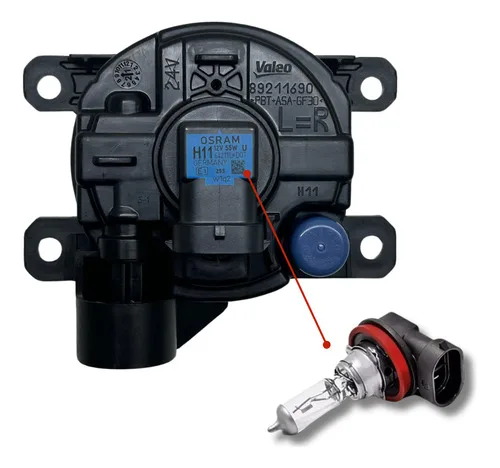 Imagem do produto Farol De Milha Neblina Jeep Renegade Compass Original Mopar