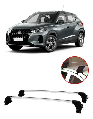 Imagem do produto Rack Teto Bagageiro Nissan Kicks Active Sem Longarina Kiussi