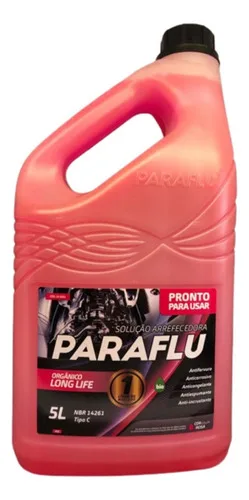 Imagem do produto Paraflu Aditivo De Radiador Pronto Para Usar 5 Litros Rosa