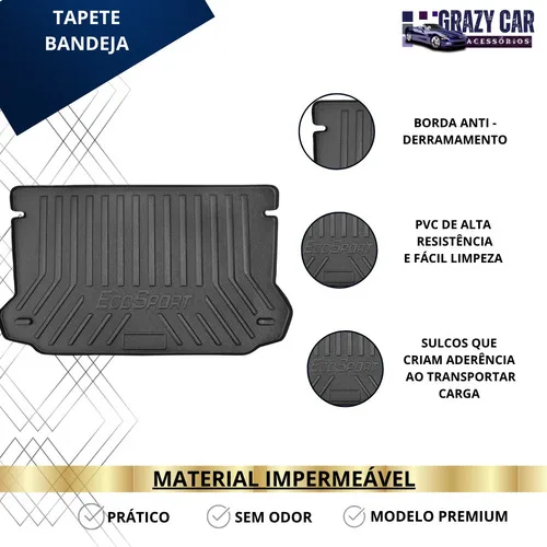 Imagem do produto Tapete Bandeja Protetor Porta Malas Impermeável