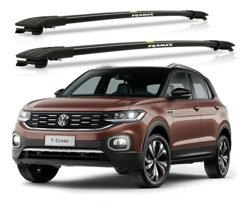 Rack Travessa Larga Preto Eqmax T-cross 2019/2025