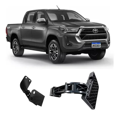 Estribo Degrau Retratil Caçamba Hilux Diesel Vo6