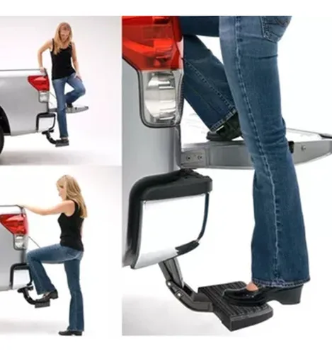 Imagem do produto Estribo Degrau Retratil Caçamba Hilux Diesel Vo6