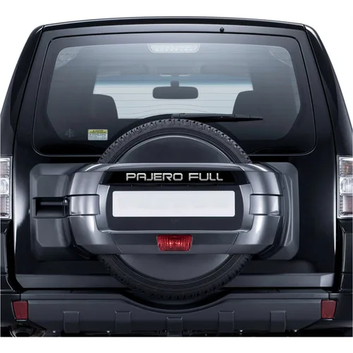 Imagem do produto Adesivo Resinado Cromado Pajero Full Capa De Estepe Rígida