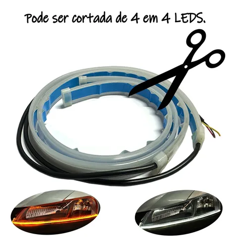 Imagem do produto Fita Led Drl Efeito Ghost/start/apresentação Seta Sequencial