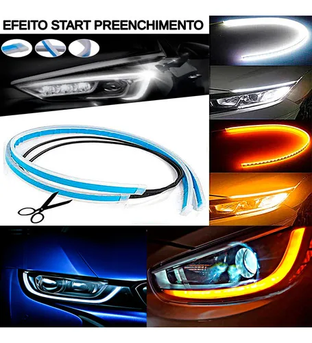 Imagem do produto Fita Led Drl Efeito Ghost/start/apresentação Seta Sequencial