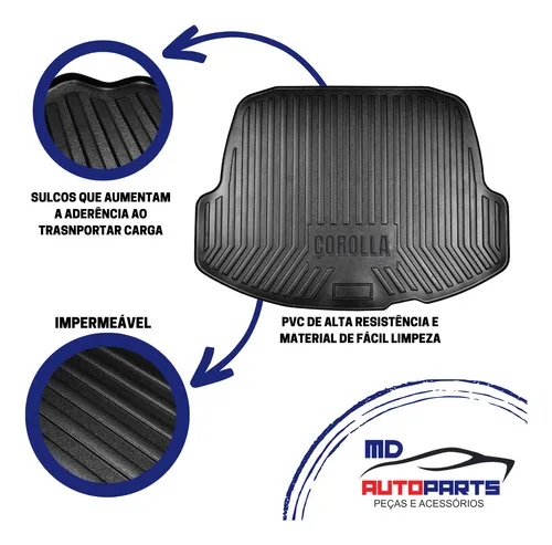 Imagem do produto Tapete Bandeja Porta Mala Toyota Novo Corolla 2020 Em Diante