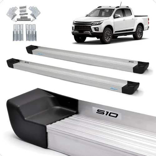 Estribo S10 Cabine Dupla 2012 2013 2014 2015 Prime Natural